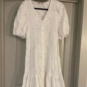 Zara Eyelet Dress